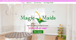 Desktop Screenshot of magicmaids.org
